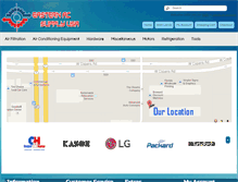 Tablet Screenshot of easternacsupplyusa.com